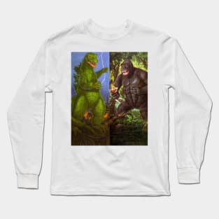 Godzilla v. King Kong Long Sleeve T-Shirt